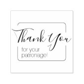 Tampon Auto-encreur Merci de trame simple (Design)