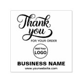 Tampon Auto-encreur Merci d'entreprise| Ajouter votre LOGO (Design)