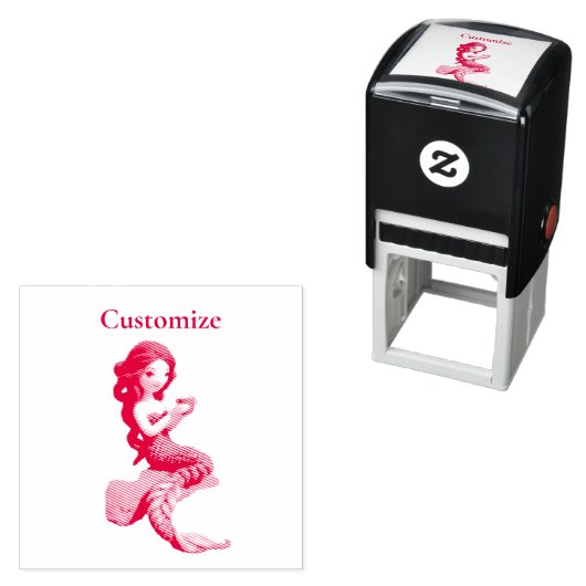 Tampon Auto-encreur Mermaid Relaxant Avec Boisson Thunder_Cove (En situation)