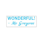 Tampon Auto-encreur "MERVEILLEUX !" Timbre en caoutchouc de marquage d (Design)