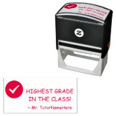 Tampon Auto-encreur Message inspirant de l'éducateur (En situation)