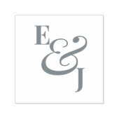Tampon Auto-encreur Minimalist Ampersand Wedding | Modern (Design)