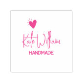 Tampon Auto-encreur Minimalist Custom heart handmade by  (Design)