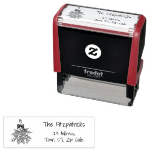 Tampon Auto-encreur Mistletoe