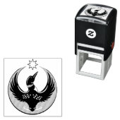 Tampon Auto-encreur MN Loon Rising (En situation)