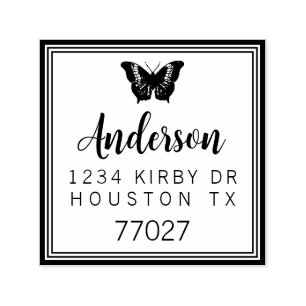 Tampon Auto-encreur Modèle auto-encre personnalisable de 1,5 po x 1,5 