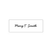 Tampon Auto-encreur Modèle de nom de signature cursive de script comme (Design)