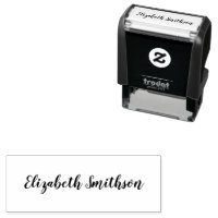 Modèle de nom de signature de script à aspect curs