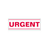 Tampon Auto-encreur Modèle de texte urgent (Design)
