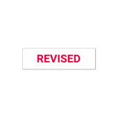 Tampon Auto-encreur Modèle d'entreprise révisé (Design)