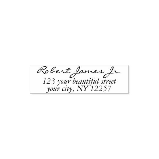 Tampon Auto-encreur Modern Business Address with Professional Logo  (Design)