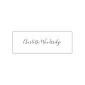 Tampon Auto-encreur Modern Cursive Script Signature Elegant (Design)