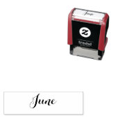 Tampon Auto-encreur Mois : juin (En situation)