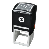 Tampon Auto-encreur Monogramme Gris (Produit)