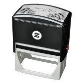 Tampon Auto-encreur Monogramme Mariage végétal (Produit)