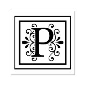 Tampon Auto-encreur Monogramme P (Design)