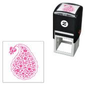 Tampon Auto-encreur Motif de paisley perse (En situation)