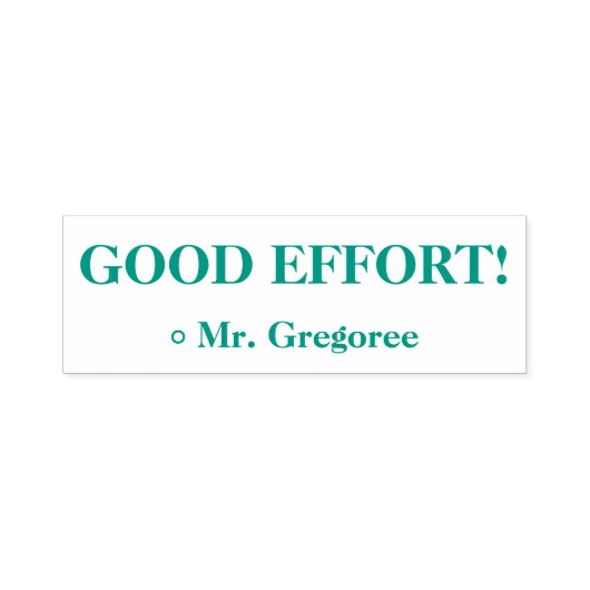 Tampon Auto-encreur Motivation du "BON EFFORT !" Timbre en caoutchouc  (Design)