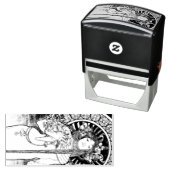 Tampon Auto-encreur Mucha La Trappistine (En situation)