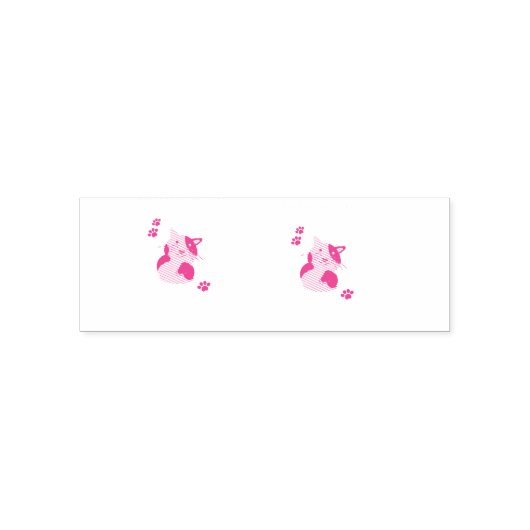 Tampon Auto-encreur Mug Chaton Mignon (Design)