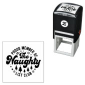 Tampon Auto-encreur Naughty Noël drôle thème (En situation)
