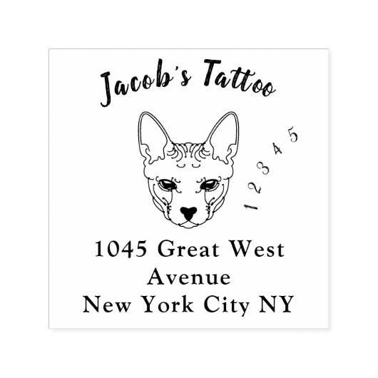 Tampon Auto-encreur Nettoyer l'estampille caoutchouc de l'arbre de pol (Design)