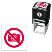 Tampon Auto-encreur No Photos Allowed (En situation)