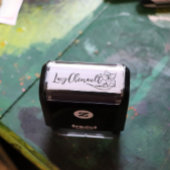 Tampon Auto-encreur Nom de la fleur