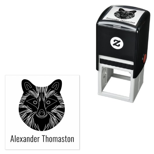 Tampon Auto-encreur Nom de la tête du couteau (En situation)