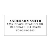 Tampon Auto-encreur Nom du bureau du notaire professionnel (Design)