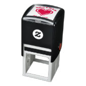 Tampon Auto-encreur Nos Coeurs 8 Bits auto-Inking Accent Stamp (Produit)
