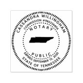 Tampon Auto-encreur Notaire Public Tennessee (Design)