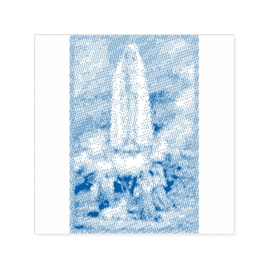Tampon Auto-encreur Notre Dame de Fatima Timbre en caoutchouc (Design)