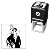 Tampon Auto-encreur Notre-Dame du Mont Carmel (En situation)