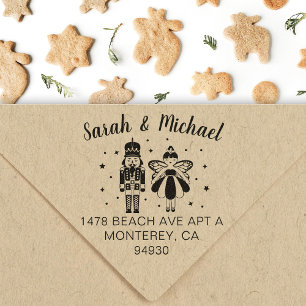 Tampon Auto-encreur Notre premier Nutcracker de Noël Princesse Fairy