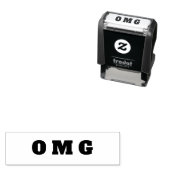 TAMPON AUTO-ENCREUR  O M G (En situation)