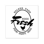 Tampon Auto-encreur Oeuf décoratif ⎢ Timbre en carton d'oeuf (Design)