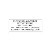 Tampon Auto-encreur Ohio Notary Public (Design)