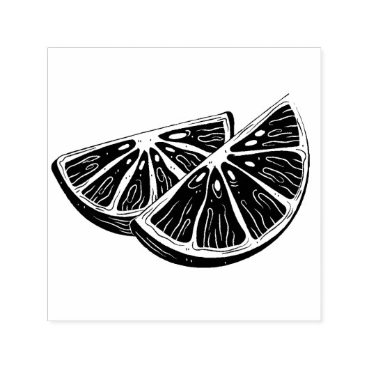 Tampon Auto-encreur Orange (Design)