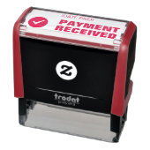 Tampon Auto-encreur "PAIEMENT REÇU" Timbre en caoutchouc (Produit)