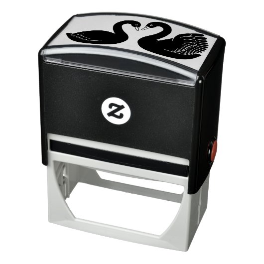 Tampon Auto-encreur Paire de cygnes noirs (Produit)