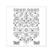 Tampon Auto-encreur Palestine Tatreez Broderie traditionnelle (Design)