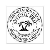 Tampon Auto-encreur Palm #2 Générique Personnalisé Nom officiel du pho (Design)