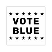 Tampon Auto-encreur Panneau bleu Vote (Design)