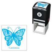 Tampon Auto-encreur Papillon Coloré Thunder_Cove (En situation)