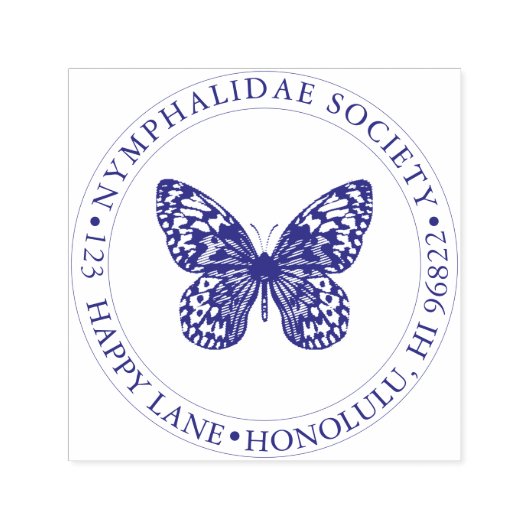 Tampon Auto-encreur Papillon PixDezines (Design)