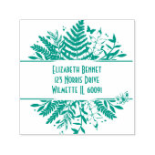 Tampon Auto-encreur Papillons verts (Design)