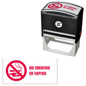 Tampon Auto-encreur Pas de tabac ou de clapet (En situation)