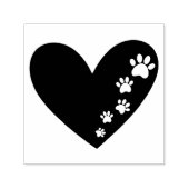 Tampon auto-encreur Paw & Heart (Design)