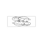 Tampon Auto-encreur Père Noël Signature Noël (Design)